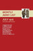MONTHLY ARMY LIST. JULY 1916 Volume 1 by Anon