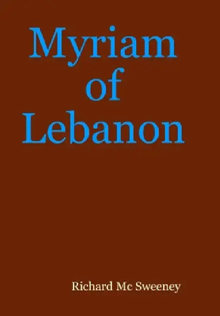 Myriam of Lebanon by Richard MC Sweeney
