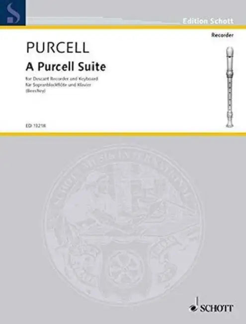 A Purcell Suite: Seven (7) Pieces for Descant Recorder and Keyboard by Henry Purcell, Gwilym Beechey