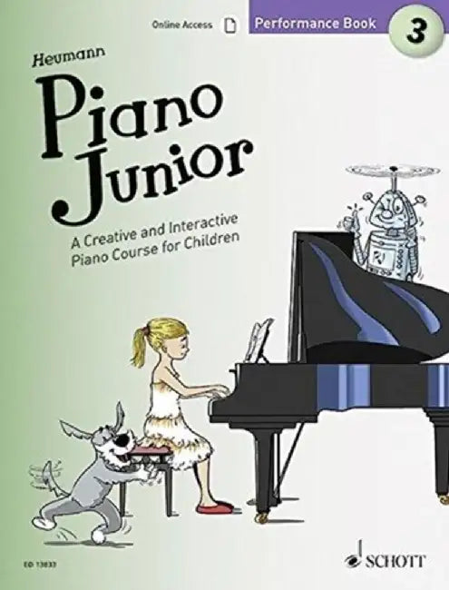 Piano Junior: Performance Book 3 by Hans-Guenter Heumann