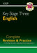 KS3 English Complete Revision & Practice (with Online Edition, Quizzes and Knowledge Organisers) by CGP Books