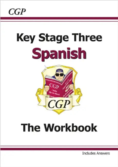KS3 Spanish Workbook with Answers by CGP Books