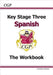 KS3 Spanish Workbook with Answers by CGP Books