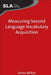 Measuring Second Language Vocabulary Acquisition by James Milton