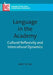 Language Academy: Cultural Reflexivityhb: Cultural Reflexivity and Intercultural Dynamics by Joan Turner