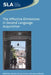 The Affective Dimension in Second Language Acquisition by Danuta Gabryś-Barker, Joanna Bielska