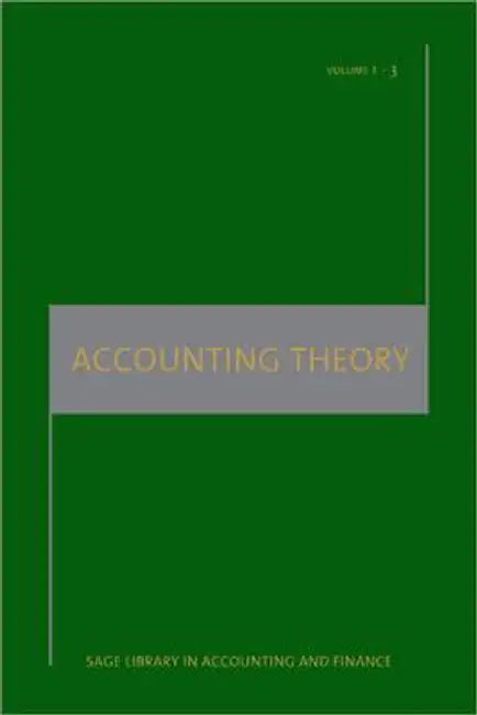 Accounting Theory by Harry I (Ira)