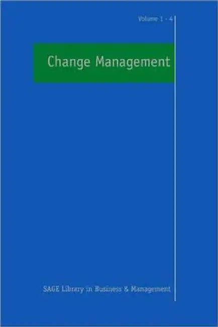 Change Management by Derek