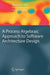 A Process Algebraic Approach to Software Architecture Design by Alessandro Aldini