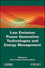 Low Emission Power Generation Technologies and Energy Management by Jean-Claude Sabonnadiere