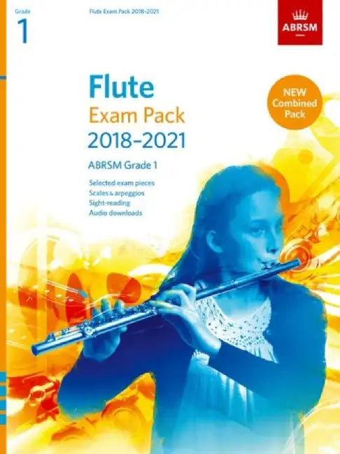 Flute Exam Pack 2018-2021, ABRSM Grade 1 by ABRSM