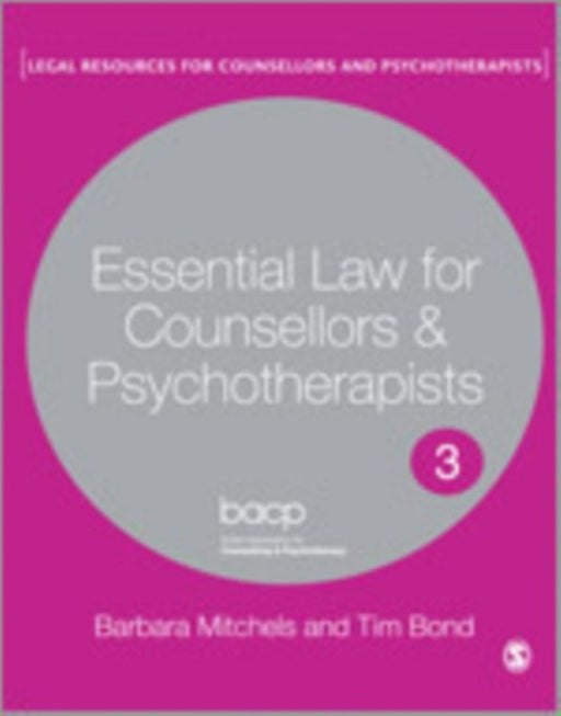 Essential Law for Counsellors and Psychotherapists by Mitchels