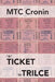 A Ticket to Trilce by Mtc Cronin