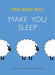 This Book Will Make You Sleep by Hibberd Jessamy