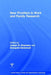 New Frontiers in Work and Family Research by Joseph Grzywacz
