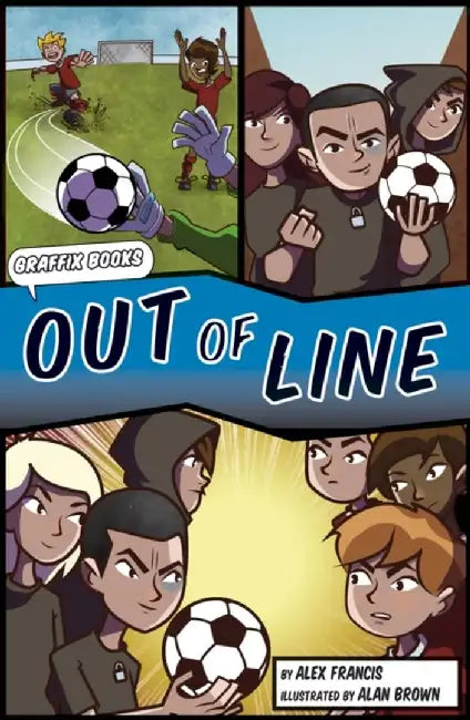 Out of Line (Graphic Reluctant Reader) by Alex Francis