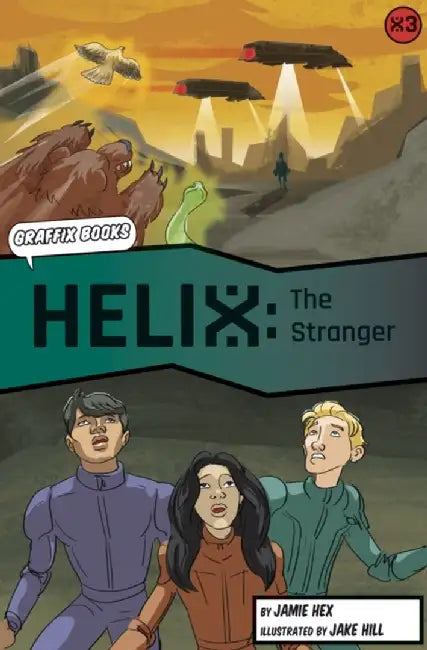Helix: The Stranger (Graphic Reluctant Reader) by Jamie Hex