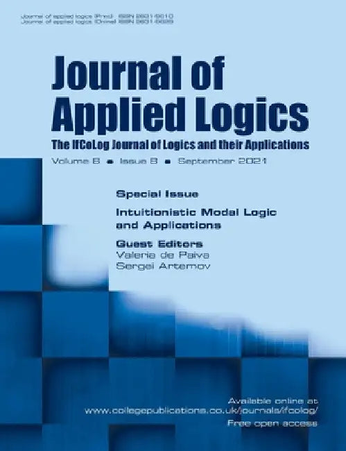 Journal of Applied Logics, Volume 8, Number 8, September 2021. Special issue: Intuitionistic Modal Logic and Applications by Valeria de Paiva