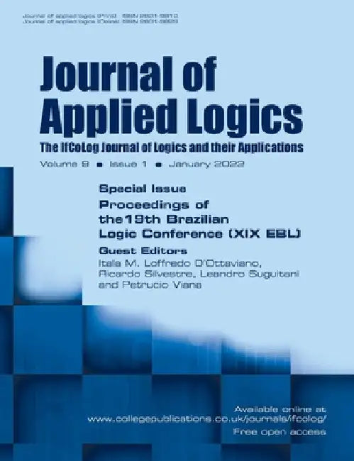 Journal of Applied Logics. The IfCoLog Journal of Logics and their Applications, Volume 9, Issue 1, January 2022. Special issue: Proceedings of the 19 by Itala M. Loffredo D'Ottaviano