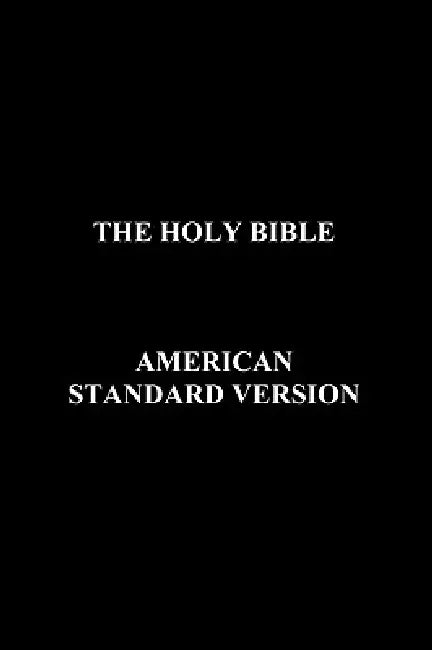 Holy Bible-Asv by Anon