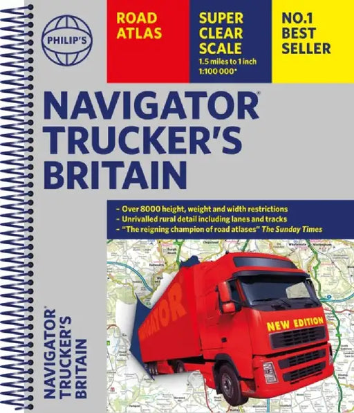 Philip's Navigator Trucker's Britain: Spiral by Philip's Maps