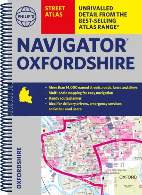 Philip's Navigator Street Atlas Oxfordshire by Philip's Maps