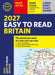 Philip's 2027 Easy to Read Road Atlas of Britain (A4 Paperback): The detail you need at a size you can read by Philip's Maps