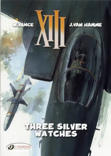 Three Silver Watches by Jean Van Hamme, William Vance