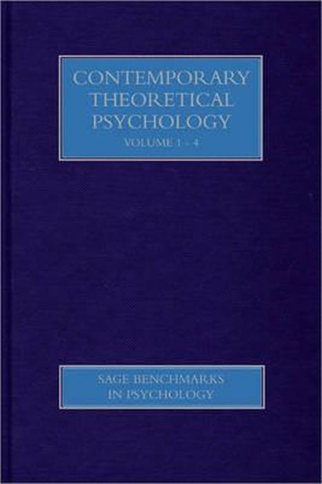 Theoretical Psychology - Contemporary Readings by Henderikus J. Stam