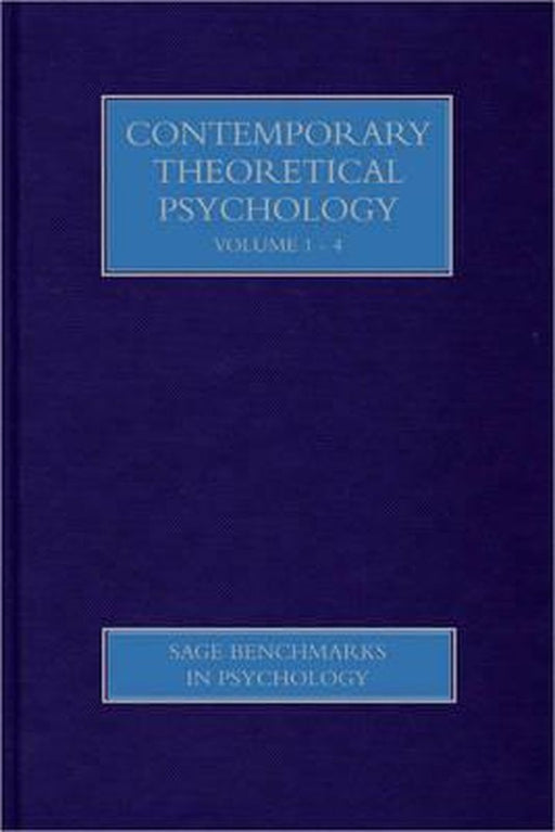 Theoretical Psychology - Contemporary Readings by Henderikus J. Stam