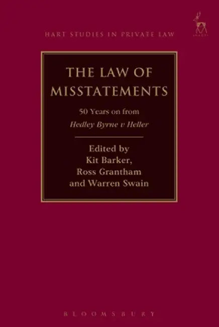 Law of Misstatements: 50 Years on from Hedley Byrne v Heller by Kit Barker