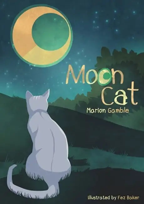 Moon Cat by Marion Gamble