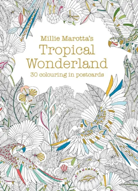 Millie Marotta's Tropical Wonderland Postcard Book by Millie Marotta
