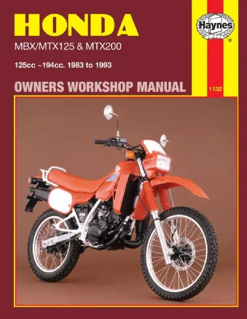Honda MBX/MTX125 & MTX200 (83 - 93) by Haynes Publishing