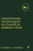 Traditional Techniques in Classical Hebrew Verse by Wilfred G. E. Watson