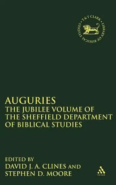 Auguries by David J. a. Clines