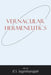 Vernacular Hermeneutics by R. S. Sugirtharajah