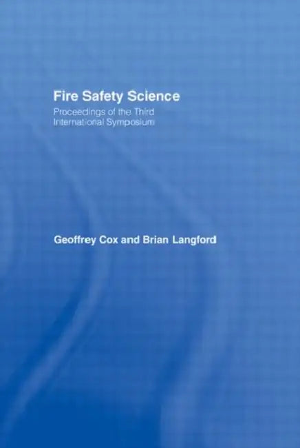 Fire Safety Science by G. Cox