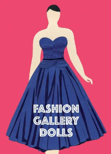 Fashion Gallery Cut Outs Paper Dolls by Alexander K Hartmann