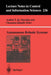 Autonomous Robotic Systems by Anibal T. De Almeida