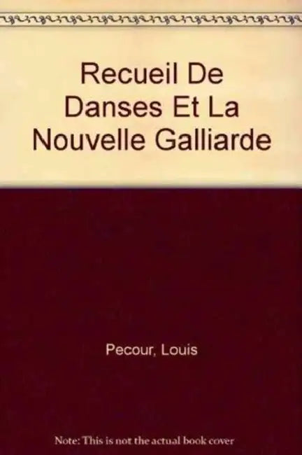Recueil de Danses by Louis Pecour