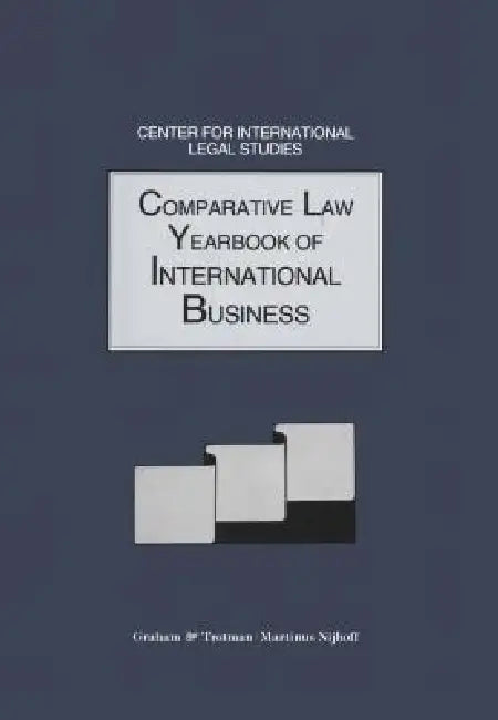 Comparative Law Yearbook of International Business 1993 by Dennis Campbell