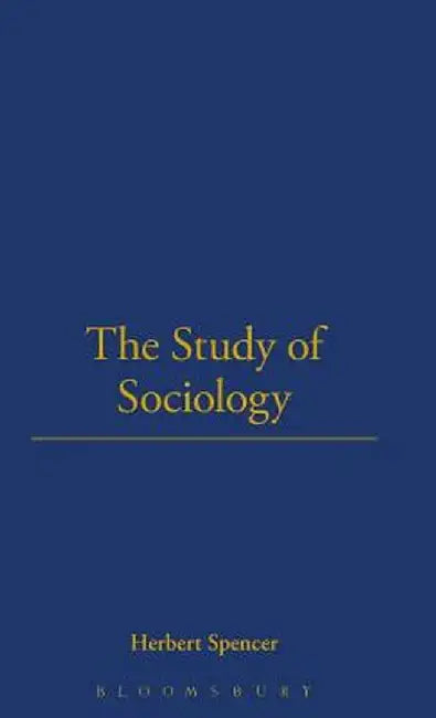 Study of Sociology/Justice by Thoemmes Press
