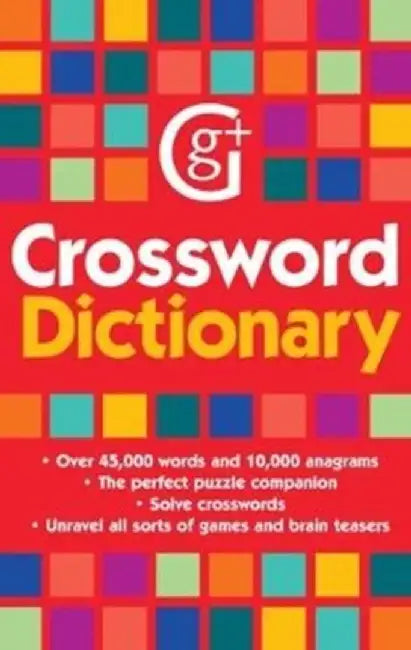 Crossword Dictionary by Geddes and Grosset