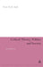 Critical Theory, Politics and Society: An Introduction by Peter Stirk