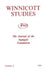 Winnicott Studies by Spurling Laurence