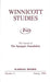 Winnicott Studies by Spurling Laurence