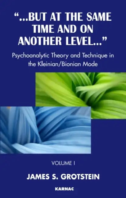But at the Same Time and on Another Level by James S. Grotstein