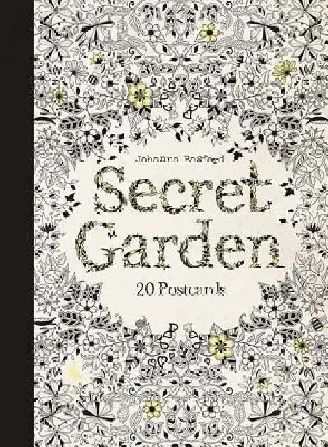Secret Garden: 20 Postcards by Johanna Basford