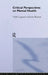 Critical Perspectives on Mental Health by Vicki Coppock